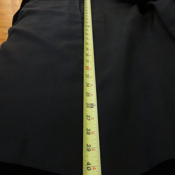 Ethel Pear for One Up Black Velvet coat size 14W - Picture 10 of 10